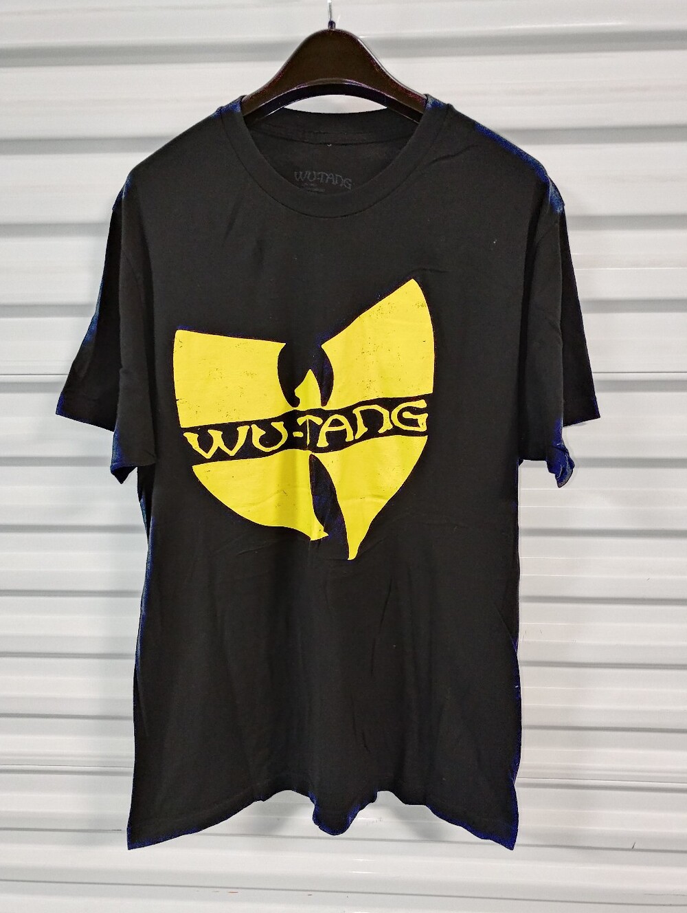 Wu-Tang Clan Distressed Logo Crewneck Short Sleeve T-Shirt Men's L